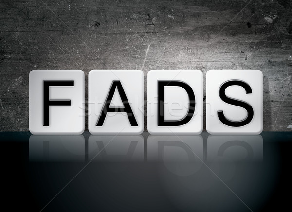 Fads Tiled Letters Concept and Theme Stock photo © enterlinedesign