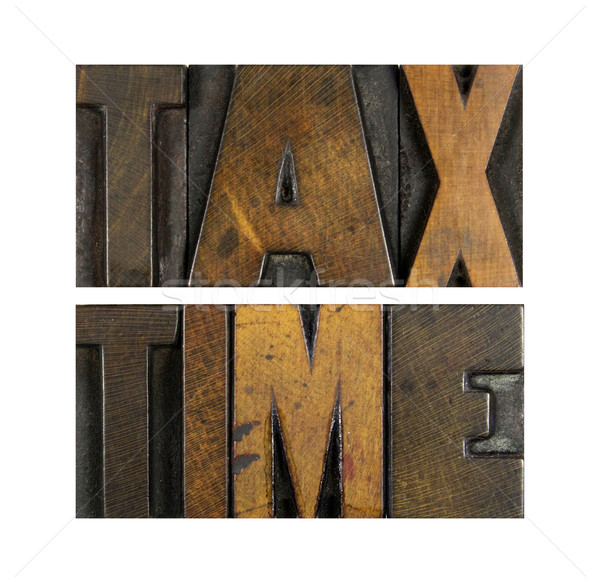 Stock photo: Tax TIme