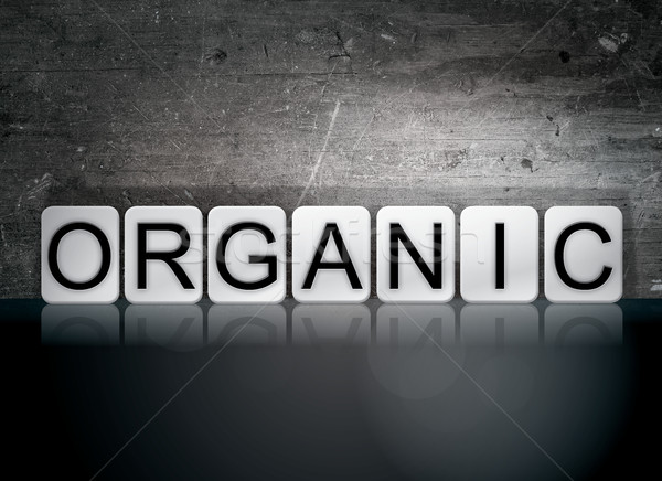 Organic Tiled Letters Concept and Theme Stock photo © enterlinedesign