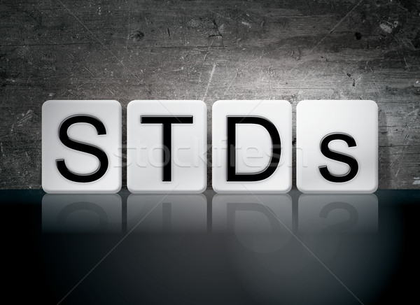 STDs Tiled Letters Concept and Theme Stock photo © enterlinedesign