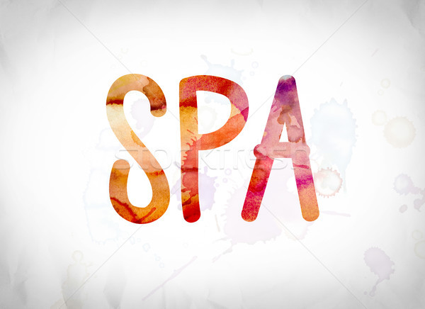 Word Text Art Spa United States Of America Logo | Free Logo Design