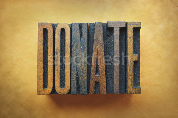 Donate Stock photo © enterlinedesign
