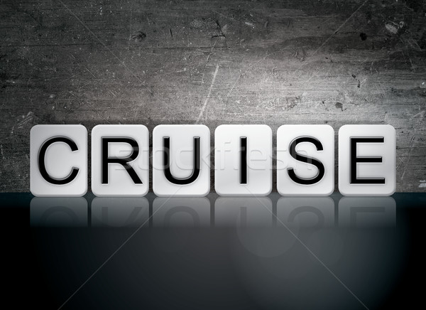 Stock photo: Cruise Tiled Letters Concept and Theme