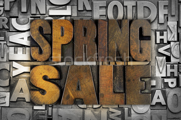 Spring Sale Stock photo © enterlinedesign
