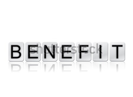 Relief Concept Isolated Letterpress Type Stock photo © enterlinedesign
