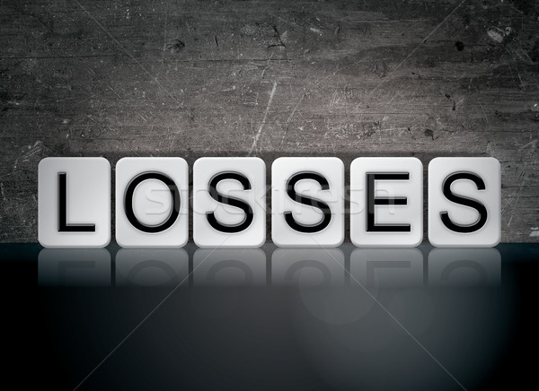 Losses Concept Tiled Word Stock photo © enterlinedesign