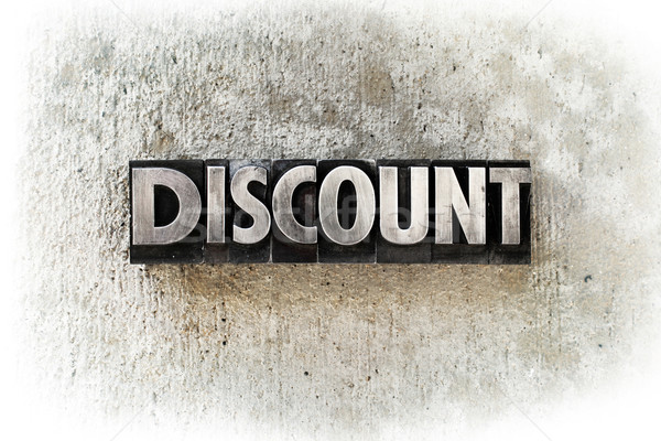 Stock photo: Discount