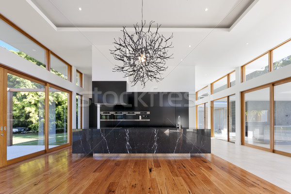 Kitchen and living area Stock photo © epstock