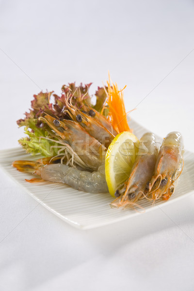 [[stock_photo]]: Sushis · plaque · servi · blanche · plaques · alimentaire