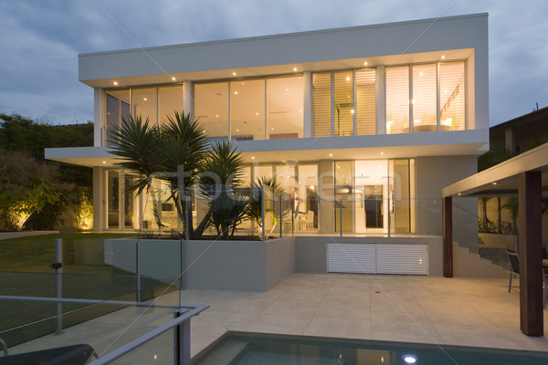 現代 スイミングプール オーストラリア人 邸宅 水 ストックフォト © epstock