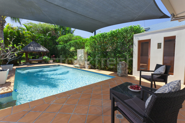 Piscine modernes bali manoir [[stock_photo]] © epstock