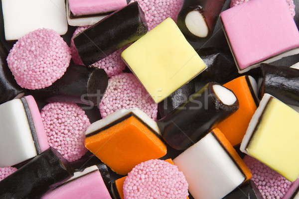 Medvecukor közelkép kilátás édes cukorkák étel Stock fotó © ErickN