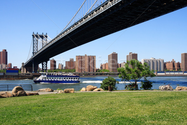 Manhattan bridge Stock photo © ErickN