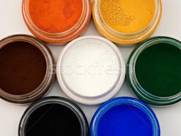 Powder pigments Stock photo © ErickN