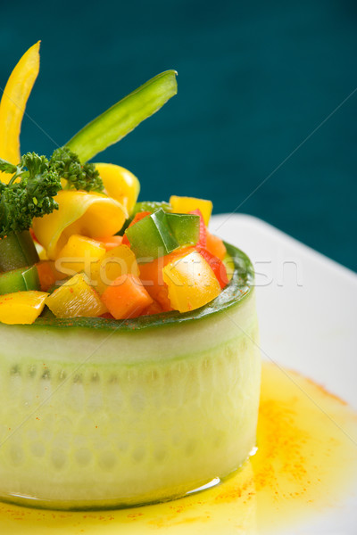 Vegetarian starter Stock photo © ErickN