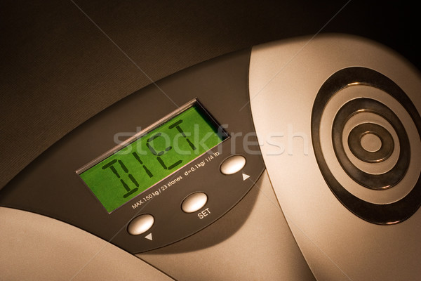 時間 飲食 浴室秤 顯示 身體 健身 商業照片 © ErickN