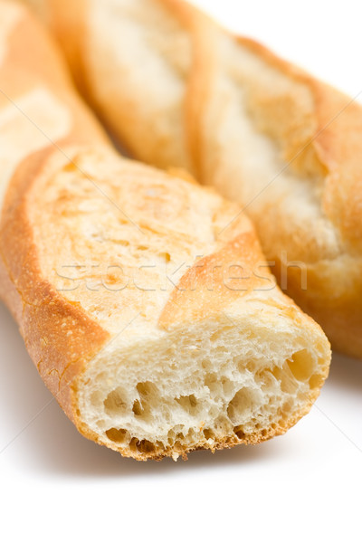 Français baguettes vue deux pain français Photo stock © ErickN