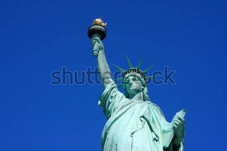 Statue of Liberty close-up Stock photo © ErickN