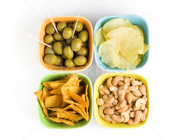 четыре оливками орех кешью орехи Сток-фото © ErickN