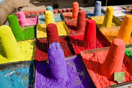 Powder pigments Stock photo © ErickN