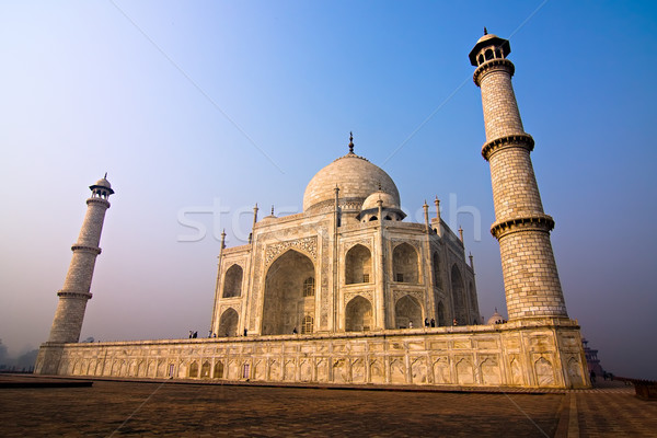 Taj Mahal mausoleo costruzione Asia prospettiva turismo Foto d'archivio © ErickN