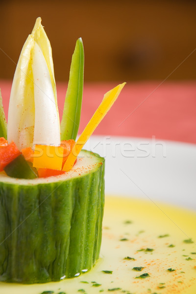Vegetarian starter Stock photo © ErickN