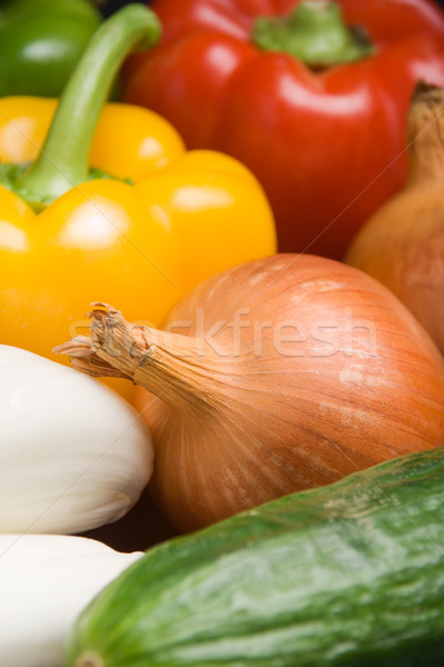 Fresh onion Stock photo © ErickN