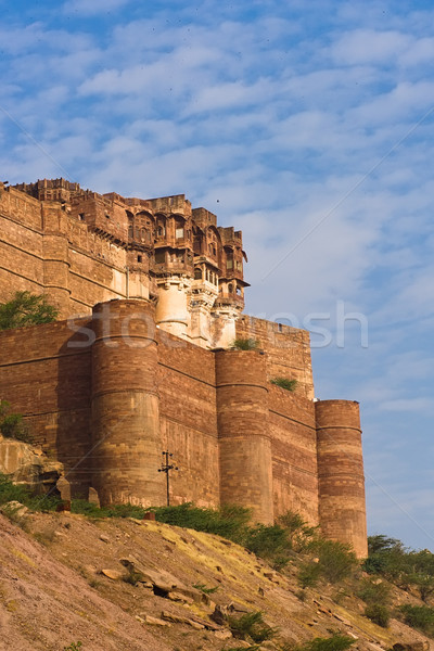 Fuerte ciudad viaje castillo piedra Asia Foto stock © ErickN