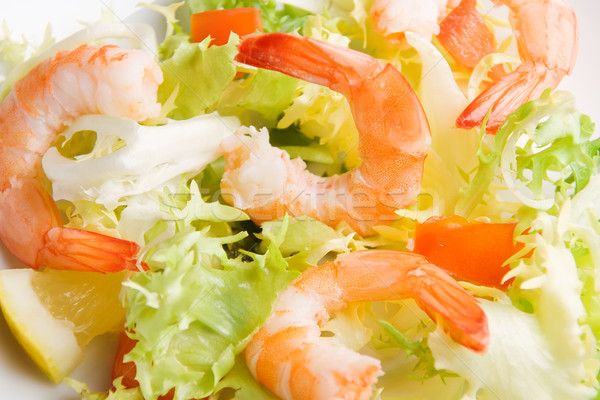 Shrimp salad Stock photo © ErickN