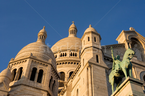 Stock photo: The Sacre Coeur at dusk