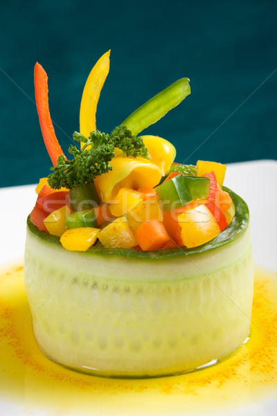 Vegetarian starter Stock photo © ErickN