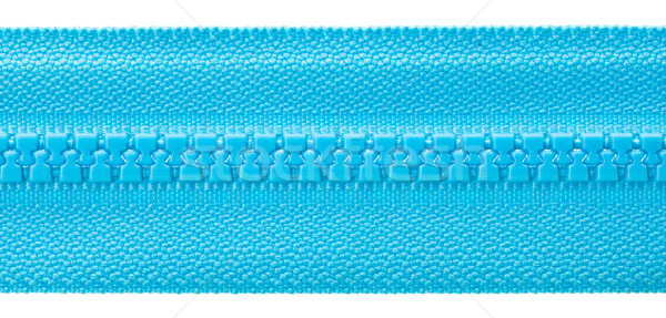 Blue zipper pattern Stock photo © erierika