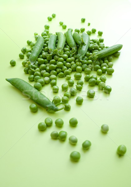 綠色 豌豆 表面 蔬菜 新鮮 商業照片 © erierika
