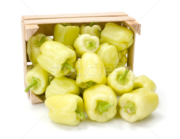 Yellow bell peppers (Capsicum annuum) Stock photo © erierika