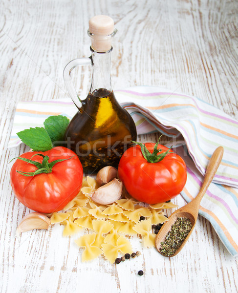 Ingredients for an Italian meal Stock photo © Es75