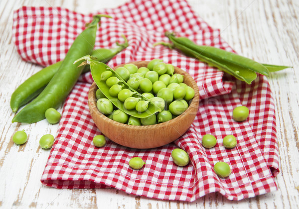 Fresh Garden Peas Stock photo © Es75