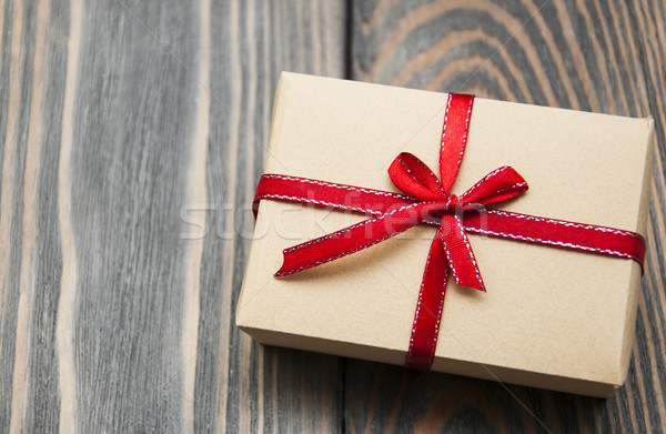 vintage gift box package Stock photo © Es75