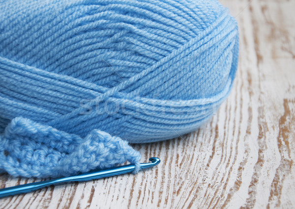 Crochet crochet fils bois travaux [[stock_photo]] © Es75