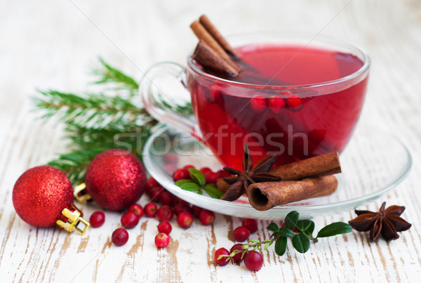 Boisson chaude chaud hiver boire cannelle Photo stock © Es75