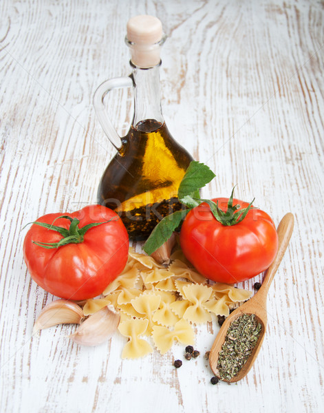 Ingredients for an Italian meal Stock photo © Es75