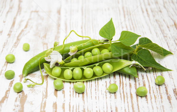 Fresh Garden Peas Stock photo © Es75