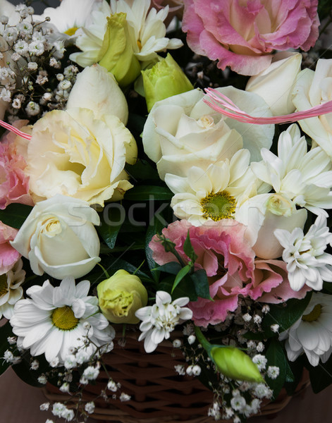 Buchet Flori Frumos Floare Primăvară Nuntă Imagine De