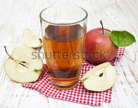 Appels jar baby voeding voedsel natuur Stockfoto © Es75