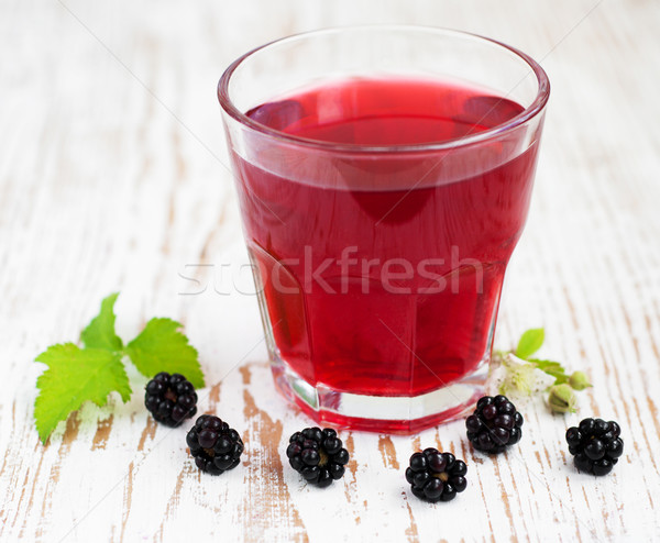Summer blackberry  drink Stock photo © Es75