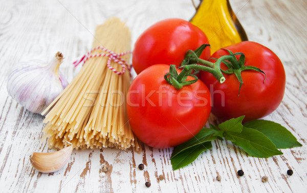 Ingredients for an Italian meal Stock photo © Es75