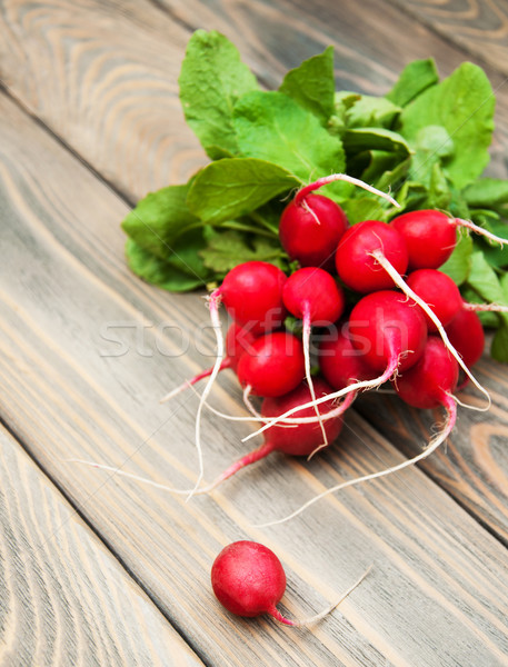Stock photo: Fresh organic radish