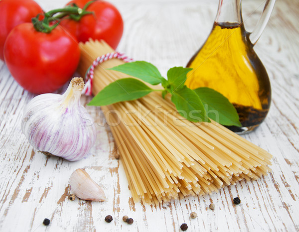 Ingredients for an Italian meal Stock photo © Es75