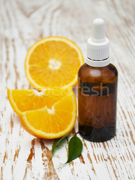 orange essential oil Stock photo © Es75