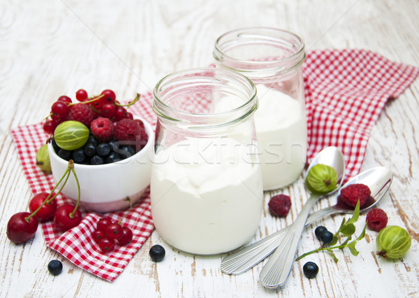 Yogurt Stock photo © Es75