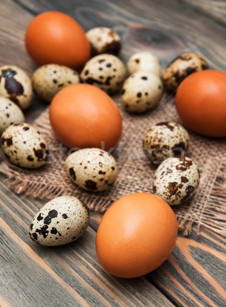 different types of eggs Stock photo © Es75